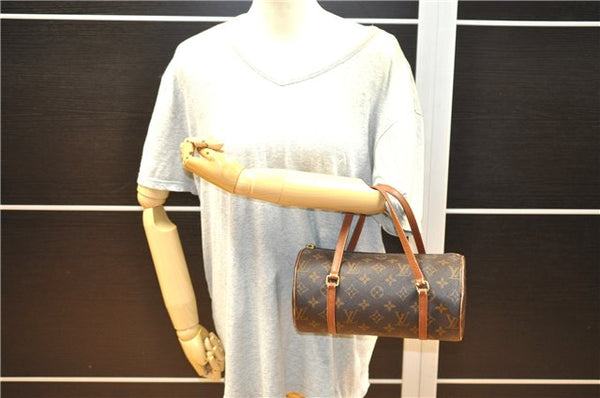Authentic Louis Vuitton Monogram Papillon 26 Hand Bag Old Model LV 8610F