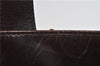 Authentic GUCCI Hand Bag Purse GG Canvas Leather 73984 Brown 8611C