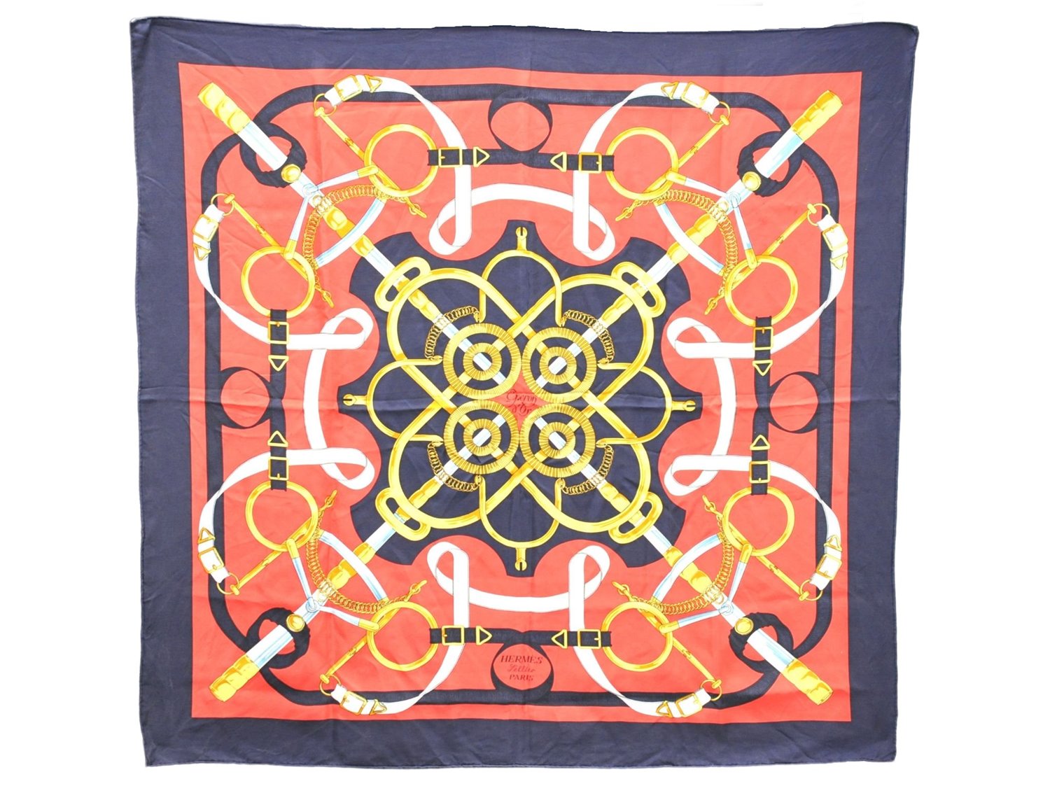 Authentic HERMES Carre 90 Scarf 