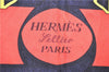 Authentic HERMES Carre 90 Scarf "Eperon d'or" Silk Navy 8612D