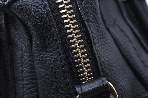 Authentic Chloe Paraty Medium 2Way Shoulder Hand Bag Purse Leather Black 8612F