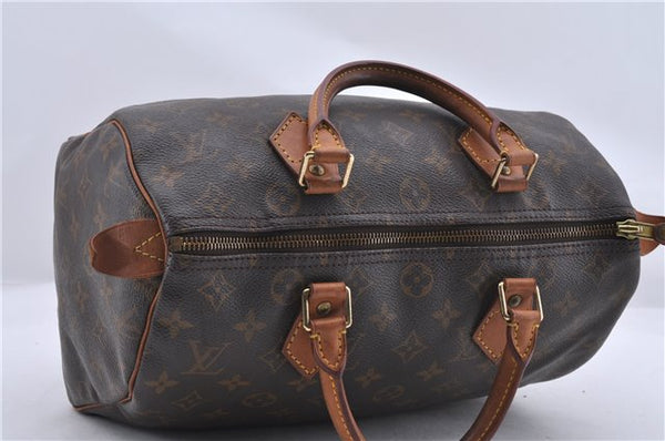 Authentic LOUIS VUITTON Monogram Speedy 30 Hand Bag M41526 LV 8615C