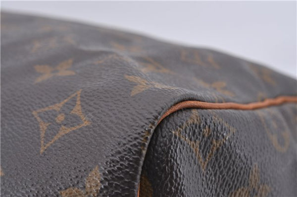 Authentic LOUIS VUITTON Monogram Speedy 30 Hand Bag M41526 LV 8615C