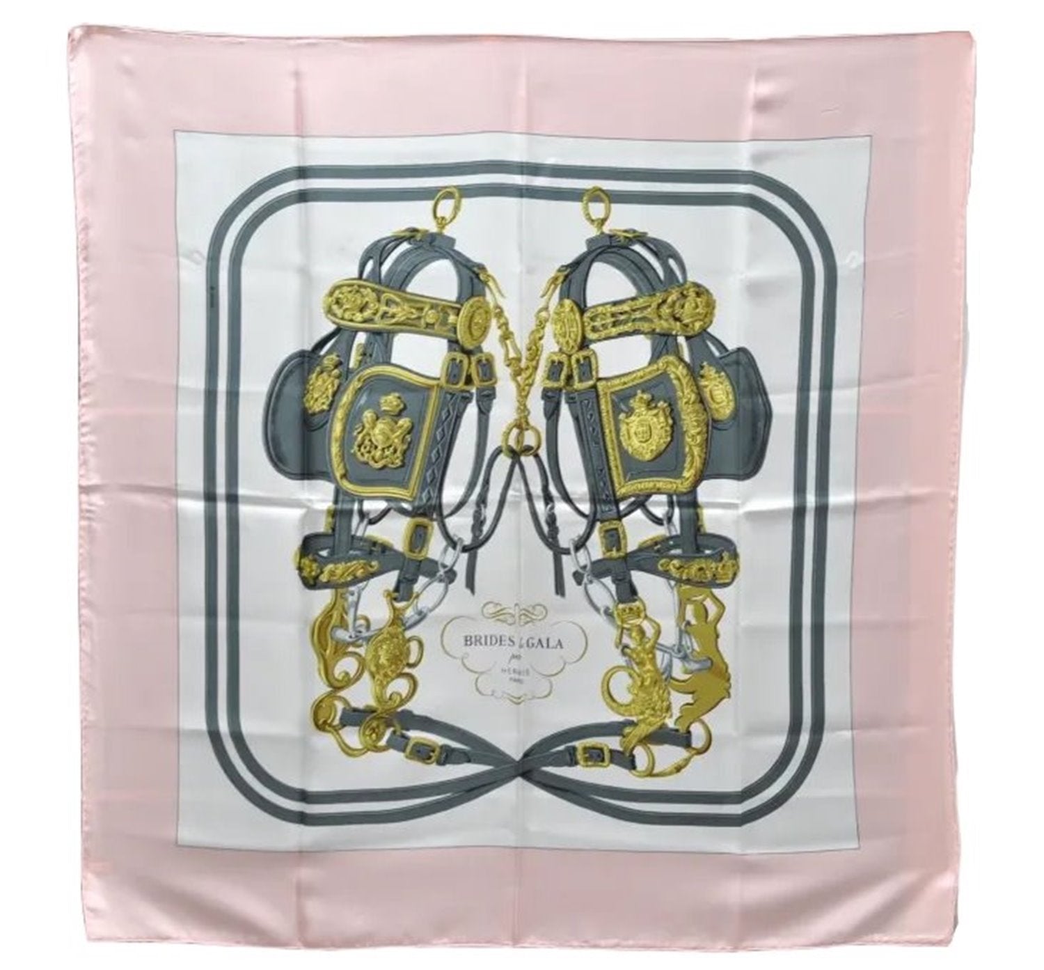 Authentic HERMES Carre 90 Scarf 