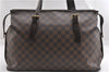 Authentic Louis Vuitton Damier Chelsea Shoulder Tote Bag N51119 LV 8616F