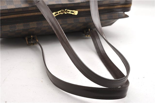 Authentic Louis Vuitton Damier Chelsea Shoulder Tote Bag N51119 LV 8616F