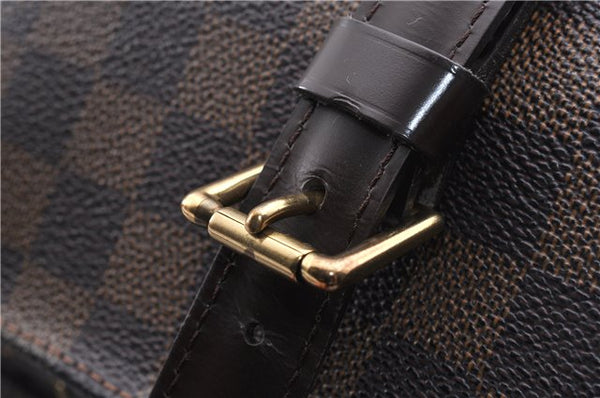 Authentic Louis Vuitton Damier Chelsea Shoulder Tote Bag N51119 LV 8616F