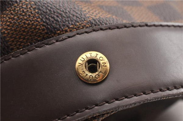 Authentic Louis Vuitton Damier Chelsea Shoulder Tote Bag N51119 LV 8616F