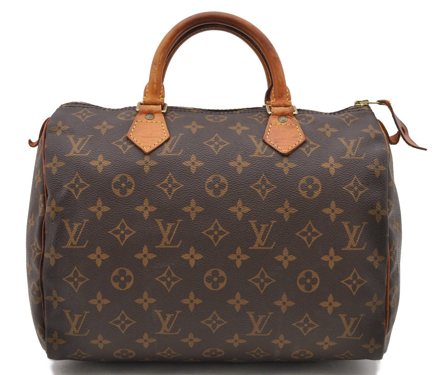 Authentic LOUIS VUITTON Monogram Speedy 30 Hand Bag M41526 LV 8618C