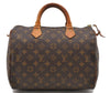 Authentic LOUIS VUITTON Monogram Speedy 30 Hand Bag M41526 LV 8618C