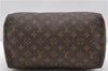 Authentic LOUIS VUITTON Monogram Speedy 30 Hand Bag M41526 LV 8618C