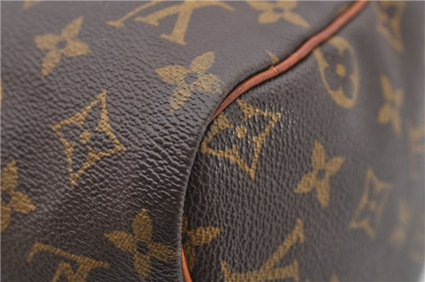 Authentic LOUIS VUITTON Monogram Speedy 30 Hand Bag M41526 LV 8618C