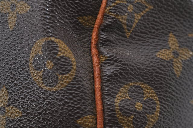 Authentic LOUIS VUITTON Monogram Speedy 35 Hand Bag M41524 LV 8619C