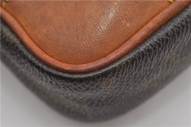 Authentic Louis Vuitton Monogram Marly Dragonne PM M51827 Clutch Hand Bag 8619F