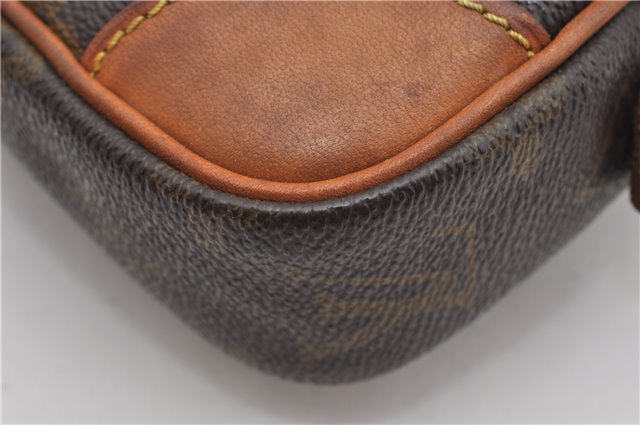 Authentic Louis Vuitton Monogram Marly Dragonne PM M51827 Clutch Hand Bag 8619F