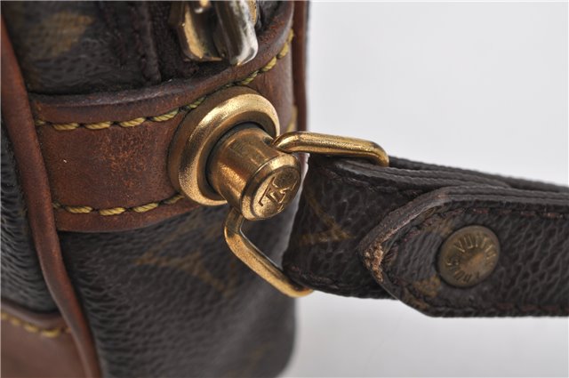 Authentic Louis Vuitton Monogram Marly Dragonne PM M51827 Clutch Hand Bag 8619F