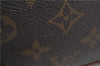 Authentic Louis Vuitton Monogram Marly Dragonne PM M51827 Clutch Hand Bag 8619F