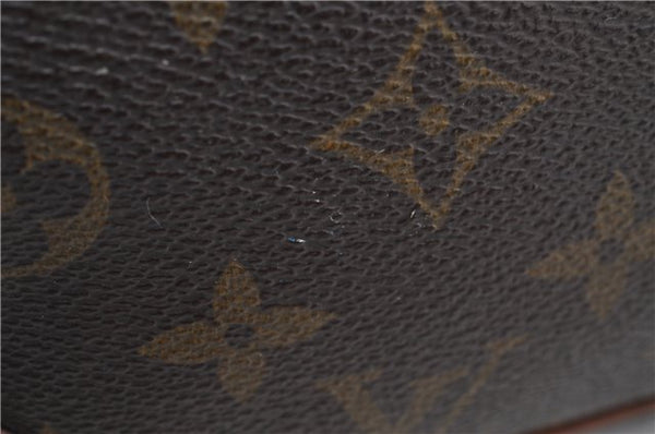 Authentic Louis Vuitton Monogram Marly Dragonne PM M51827 Clutch Hand Bag 8619F