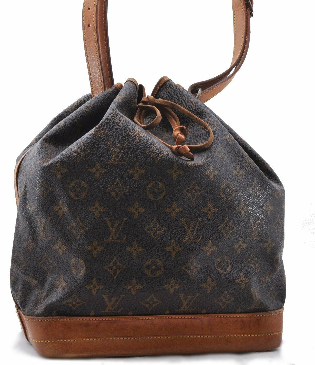 Authentic LOUIS VUITTON Monogram Noe Shoulder Bag M42224 LV 8620A