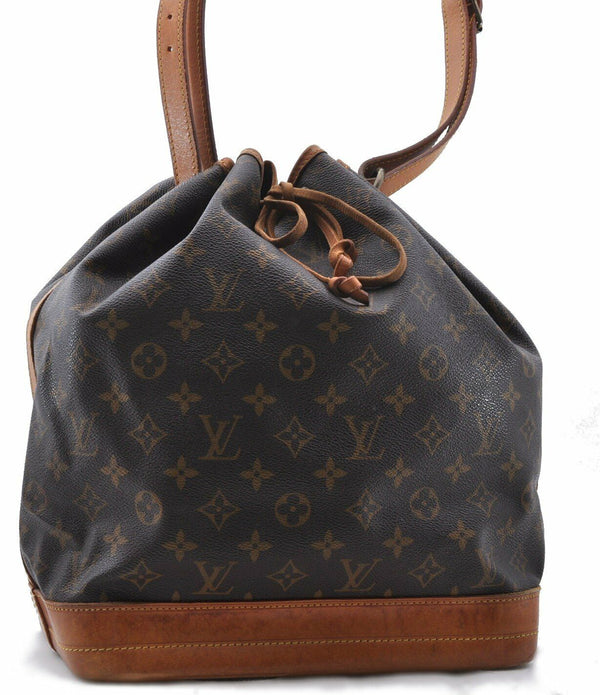 Authentic LOUIS VUITTON Monogram Noe Shoulder Bag M42224 LV 8620A
