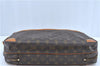 Auth Louis Vuitton Monogram M53362 Porte Documents Voyage 2 Compartments 8621A