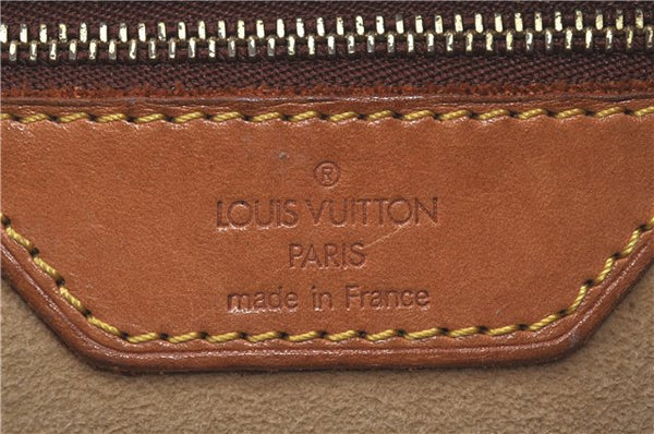 Auth Louis Vuitton Monogram M53362 Porte Documents Voyage 2 Compartments 8621A