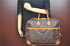 Auth Louis Vuitton Monogram M53362 Porte Documents Voyage 2 Compartments 8621A