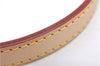 Authentic Louis Vuitton Leather Shoulder Strap Beige 39.4" LV 8621F