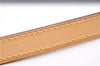 Authentic Louis Vuitton Leather Shoulder Strap Beige 39.4" LV 8621F