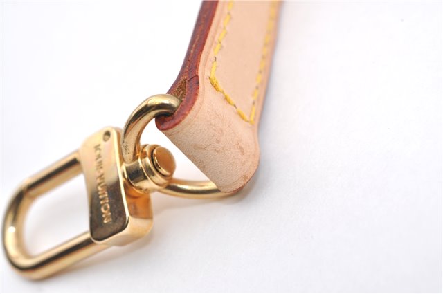 Authentic Louis Vuitton Leather Shoulder Strap Beige 39.4