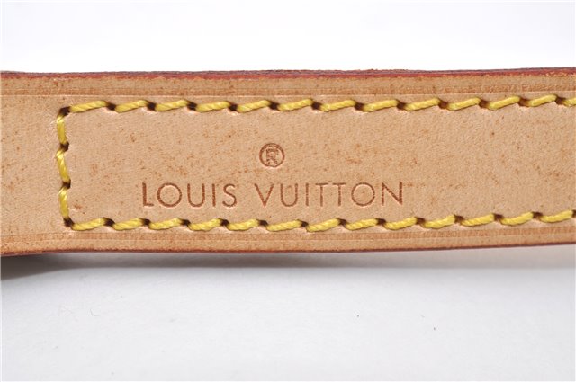 Authentic Louis Vuitton Leather Shoulder Strap Beige 39.4