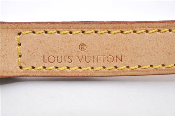 Authentic Louis Vuitton Leather Shoulder Strap Beige 39.4" LV 8621F