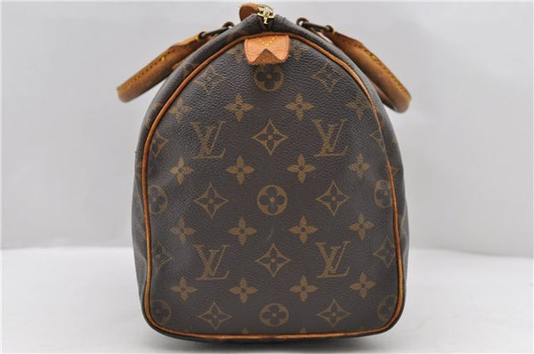 Authentic LOUIS VUITTON Monogram Speedy 30 Hand Bag M41526 LV 8622C