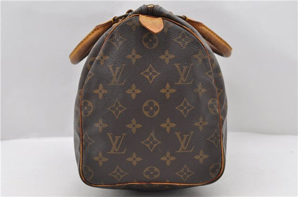 Authentic LOUIS VUITTON Monogram Speedy 30 Hand Bag M41526 LV 8622C