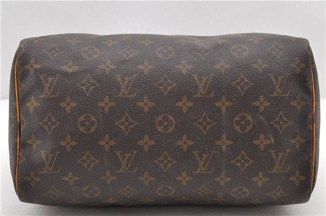 Authentic LOUIS VUITTON Monogram Speedy 30 Hand Bag M41526 LV 8622C