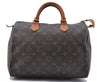 Authentic LOUIS VUITTON Monogram Speedy 30 Hand Bag M41526 LV 8623C