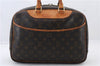 Authentic LOUIS VUITTON Monogram Deauville Hand Bag M47270 LV 8624C