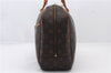 Authentic LOUIS VUITTON Monogram Deauville Hand Bag M47270 LV 8624C