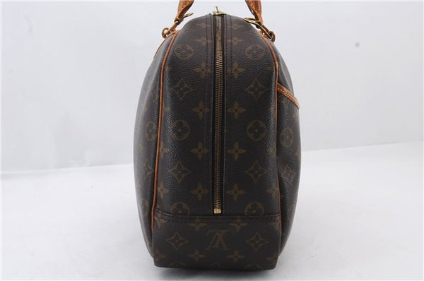 Authentic LOUIS VUITTON Monogram Deauville Hand Bag M47270 LV 8624C