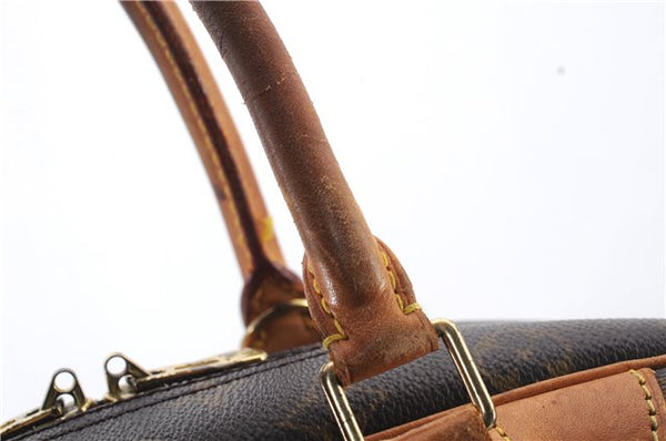 Authentic LOUIS VUITTON Monogram Deauville Hand Bag M47270 LV 8624C