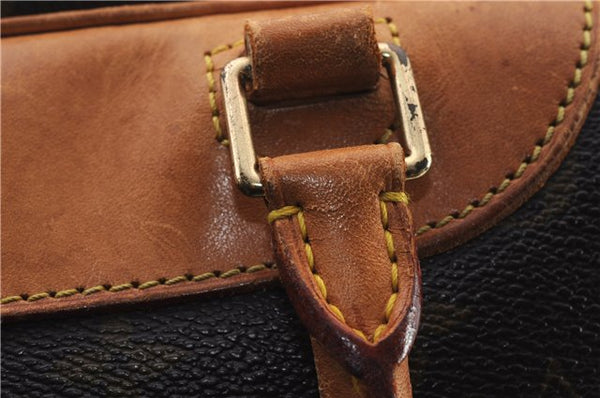 Authentic LOUIS VUITTON Monogram Deauville Hand Bag M47270 LV 8624C