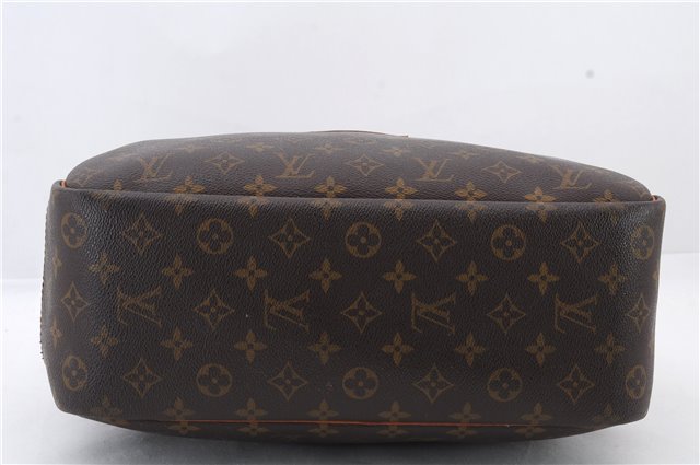 Authentic LOUIS VUITTON Monogram Deauville Hand Bag M47270 LV 8624C