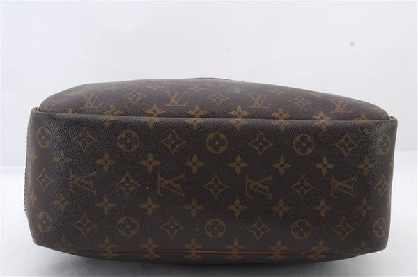 Authentic LOUIS VUITTON Monogram Deauville Hand Bag M47270 LV 8624C