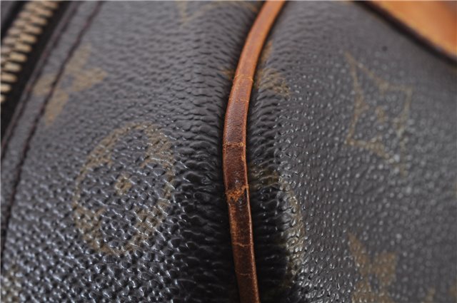 Authentic LOUIS VUITTON Monogram Deauville Hand Bag M47270 LV 8624C