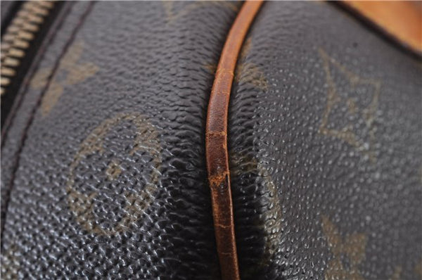 Authentic LOUIS VUITTON Monogram Deauville Hand Bag M47270 LV 8624C