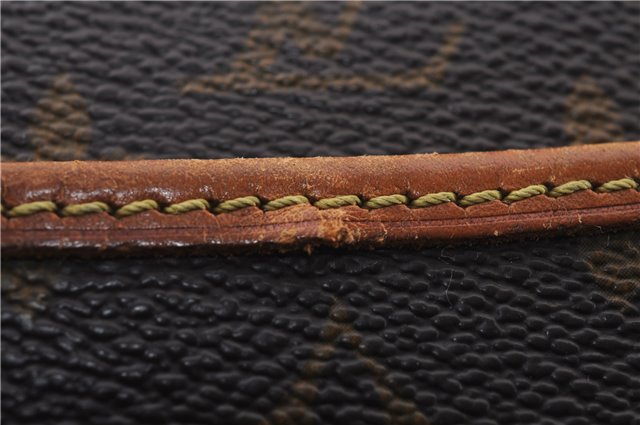 Authentic LOUIS VUITTON Monogram Deauville Hand Bag M47270 LV 8624C