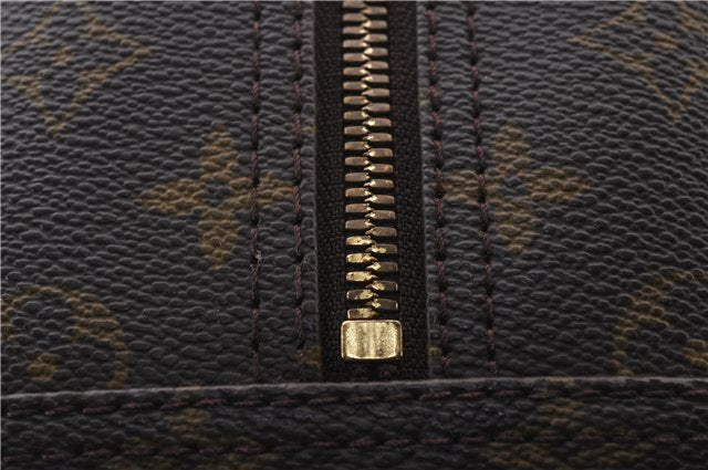 Authentic LOUIS VUITTON Monogram Deauville Hand Bag M47270 LV 8624C
