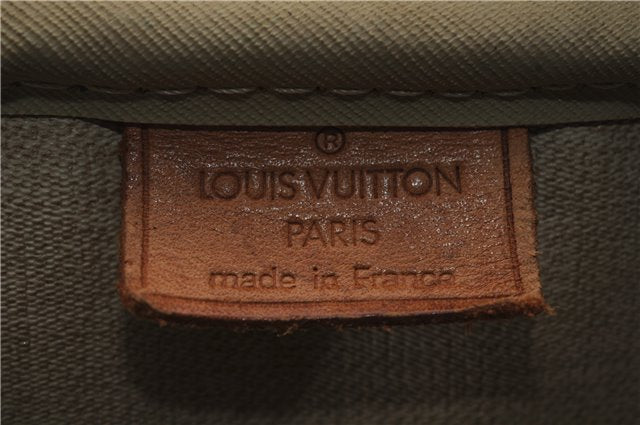 Authentic LOUIS VUITTON Monogram Deauville Hand Bag M47270 LV 8624C
