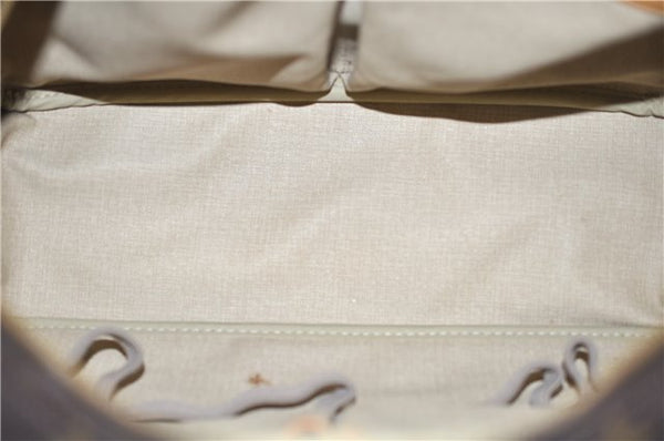 Authentic LOUIS VUITTON Monogram Deauville Hand Bag M47270 LV 8624C