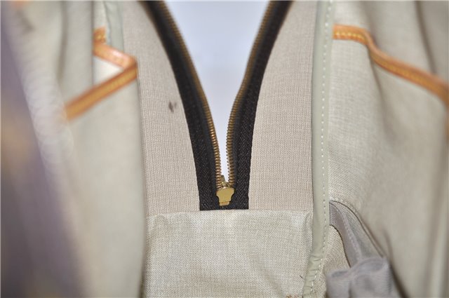 Authentic LOUIS VUITTON Monogram Deauville Hand Bag M47270 LV 8624C